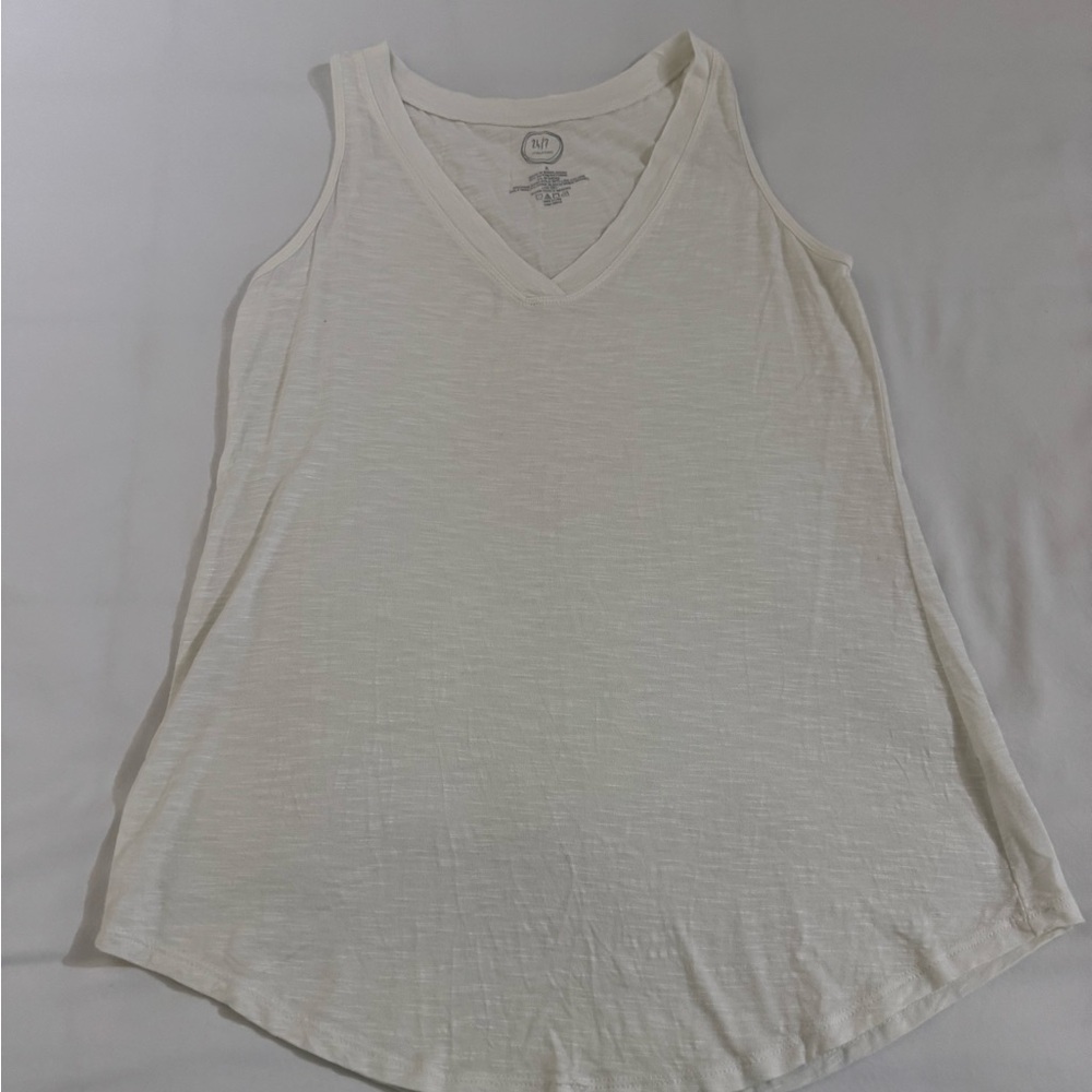 Maurice's Women's Cream Sleeveless Top